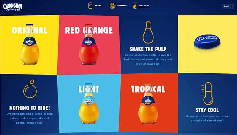 Content Unterstützung Orangina